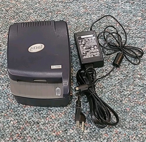 RDM EC7000i Model EC7011f Check Reader Scanner w/Power Supply Untested But READ - 第 1/6 張圖片