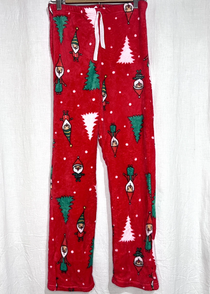 Red christmas pajama pants clearance