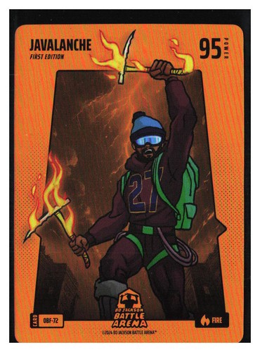 Bo Jackson Battle Arena Javalanche Jamal Murray Orange Fire Battlefoil