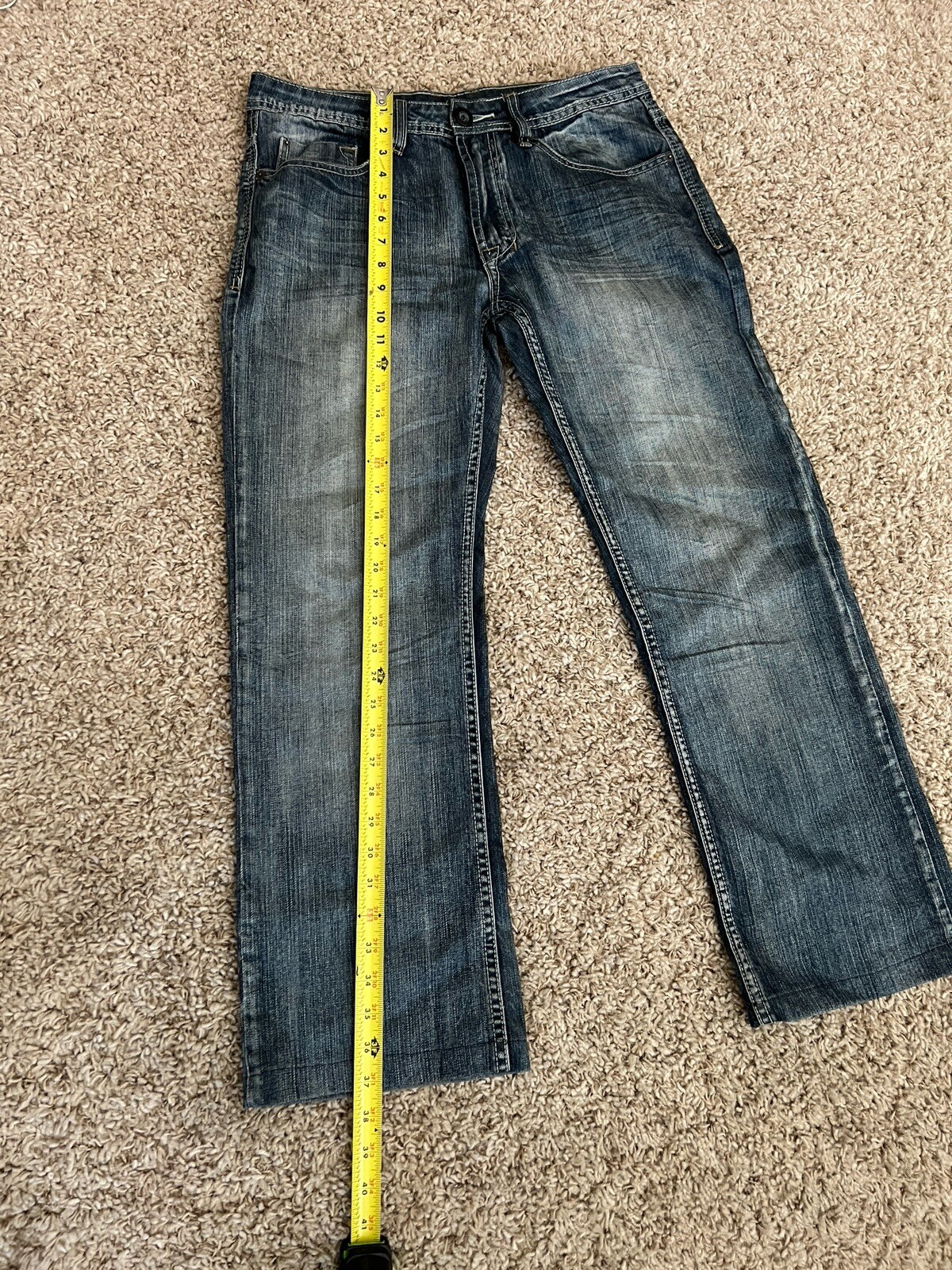 Men's Buffalo Driven Basic Straight Jeans Medium … - image 6