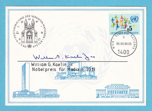 William G. Kaelin ... Nobelpreis für Medizin 2019