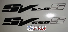 SV650S FAIRING STICKER DECAL (2) 