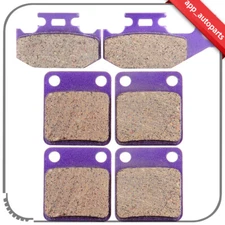 Front Rear Carbon fiber Brake Pads for 06-2010 YAMAHA Wolverine 450 YFM450FX 4x4