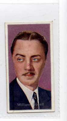 (Jc1517-100)  CARRERAS,FILM STARS BY DESMOND,WILLIAM POWELL,1936#13