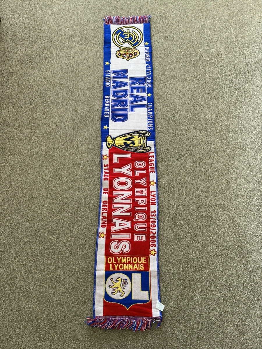 Écharpe Football Antique Officiel Real Madrid Avec Stade