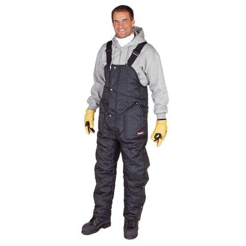 REFRIGIWEAR 0385RNAVLAR Bib Overalls,Navy,Size 38x30-1/2 In. 46V919 - product listing photo