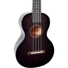 Mahalo Hano Series MH2 Concert Ukulele Transparent Black