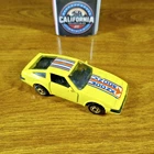 Vintage Hot Wheels The Hot Ones Nissan 300ZX Yellow Gold GHO HO Malaysia 1987