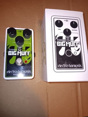 EHX Electro Harmonix Bass Big Muff Pi Nano Fuzz Pedal