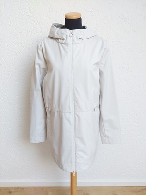 Weiß graue Softshell Regenjacke Spherica Parka von Geox, Gr. 46 (NEU)