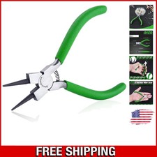 Precision Mini Round Nose Pliers - Essential 5 Inch Tools for Jewelry Crafting