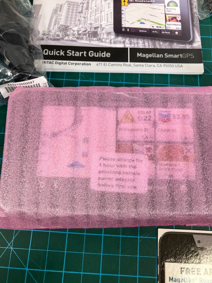 Magellan Smart GPS RM5295T Navigation Unit Black 3D Landmarks NIB WIFI Bluetooth - Image 3 of 4