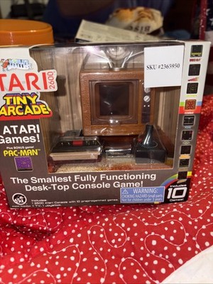 Worlds Smallest Atari 2600 Tiny Arcade Includes 10 Games Mini Pac-Man centipede 