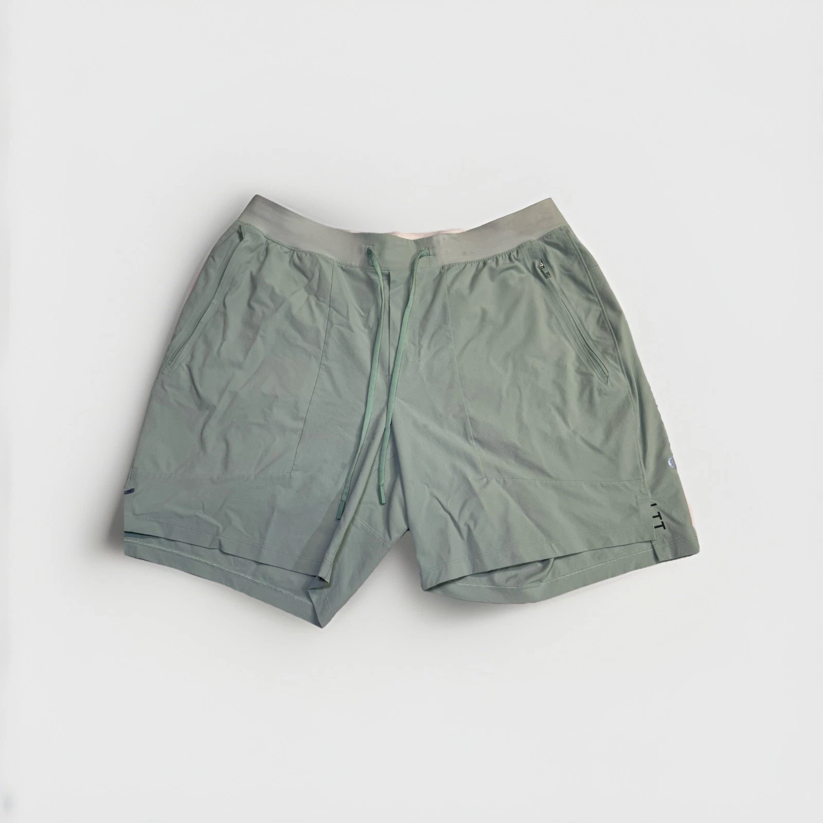Lululemon Men’s Pace Breaker Lined 9” LM7ANTS Shorts Size XL Arctic Green