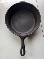 WAGNER WARE SIDNEY -O- #8 DEEP CHICKEN FRYER CAST IRON SKILLET 1088S GOOD COND