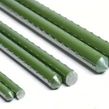 Steel Plant Stakes 4 Feet, Garden Plant Stakes 48 Inch,25 Pack Tomato Stakes ...