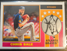 2025 Topps Heritage #76PI-19 Chris Sale 1976 Player Icons