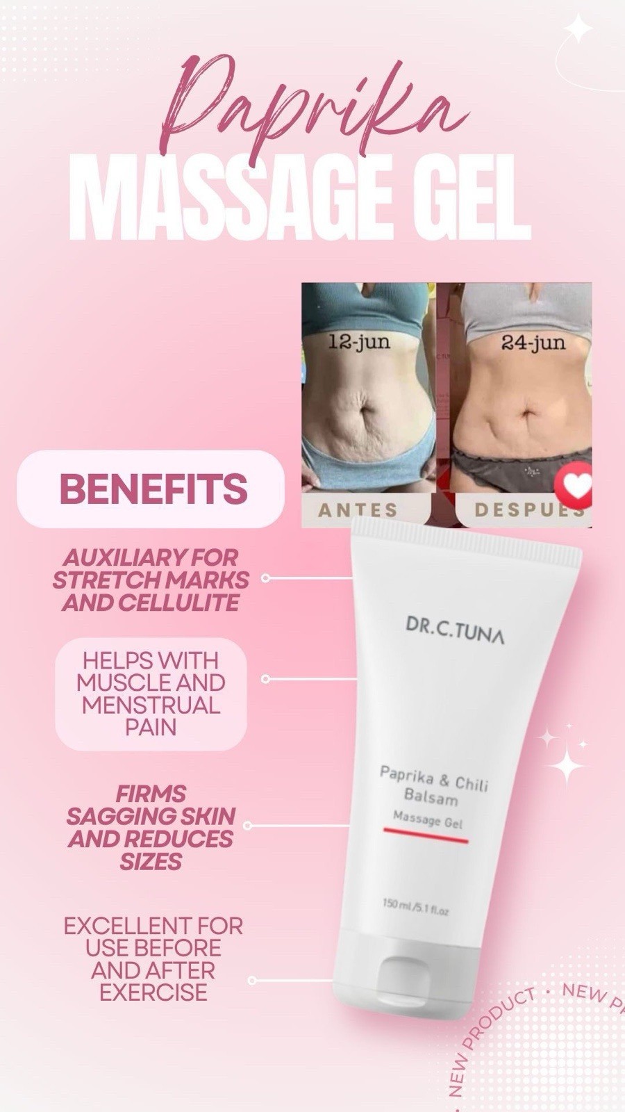 Farmasi Paprika & Chili Double Effect Balsam (8.45 fl.oz.) / 250 ml