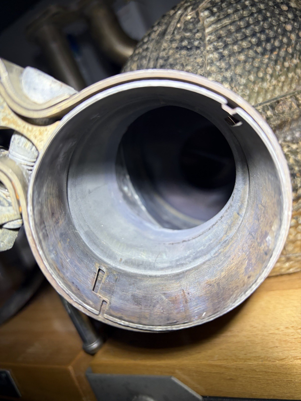 Ferrari F8 Stock Exhaust modified