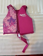 Aqua Swim School Pink Life Jacket with Starfish Pattern
