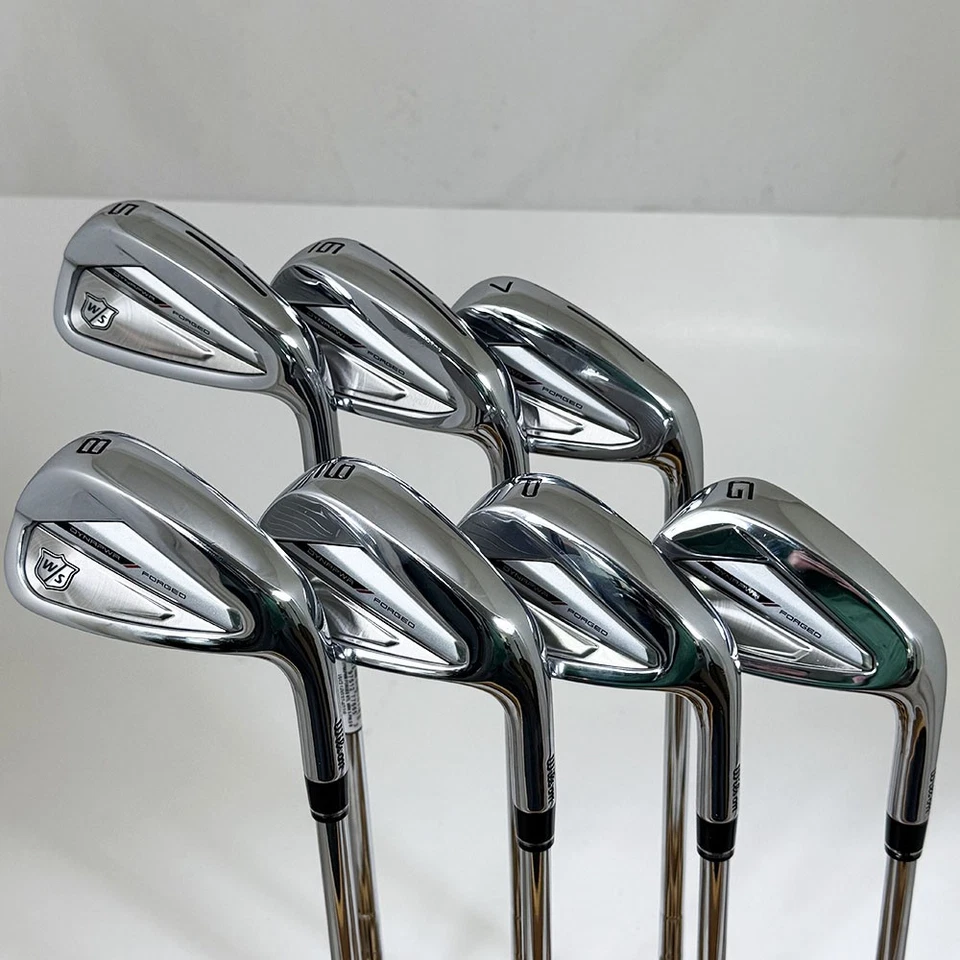 Wilson Staff Dynapower Forged 5-PW+GW Irons KBS Tour Lite Steel Stiff - MINT - Image 2 of 4