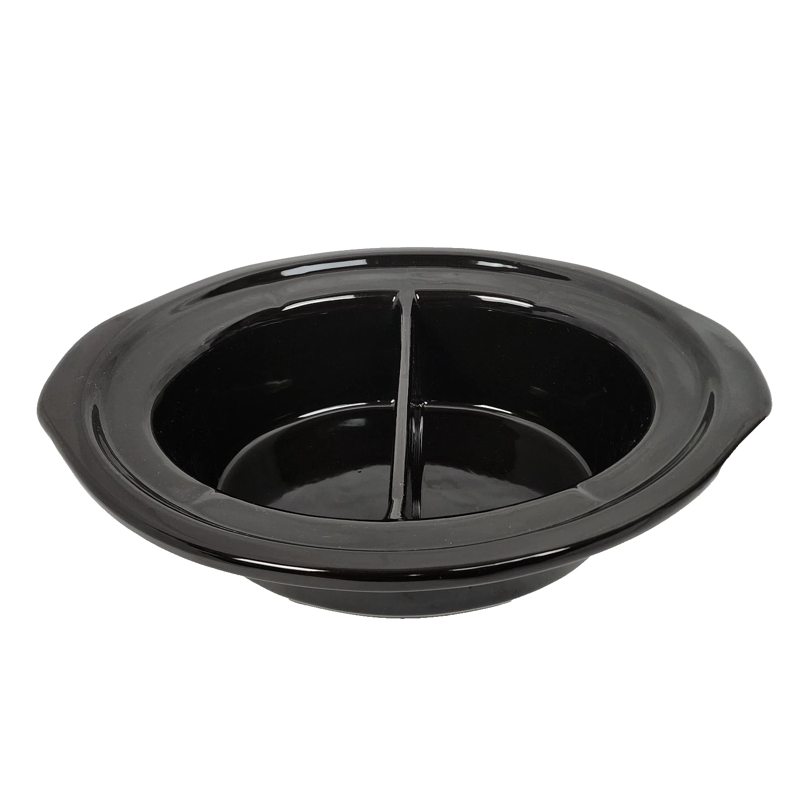 Crock Pot Stoneware Liner Insert 2.5 Quart With Divider