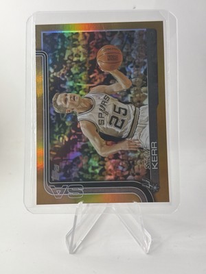  Steve Kerr Topps Flagship Gold /50 #267 Spurs