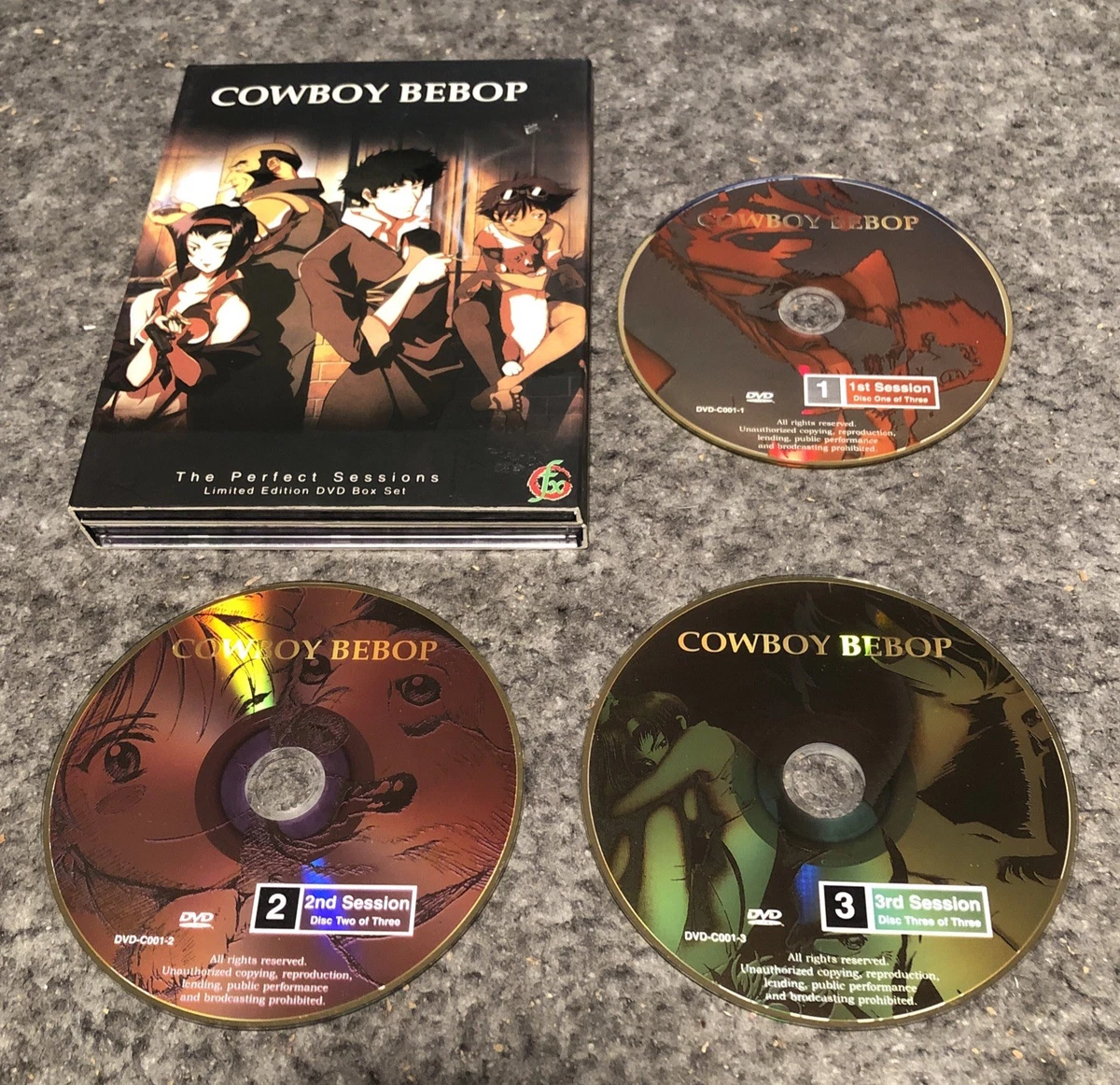 Cowboy Bebop DVDs Widescreen for sale | eBay