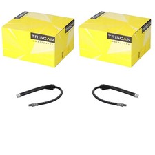 2X TRISCAN BREMSSCHLAUCH BREMSSCHLÄUCHE SCHLÄUCHE VORNE passend für FIAT PANDA