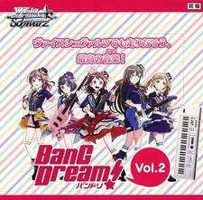 Weiss Schwarz Booster Pack BanG Dream Vol.2 Box Card Game New