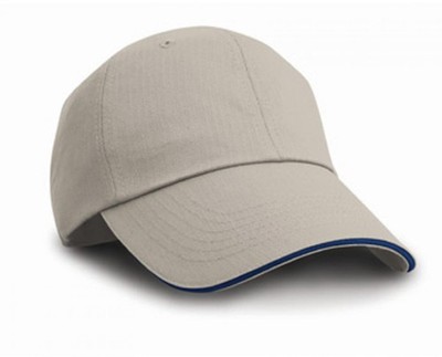Herringbone Cap with Sandwich Peak / Kappe / Mütze / Hut | Result Headwear