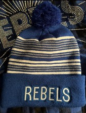 Blue Winter Beanie Hat