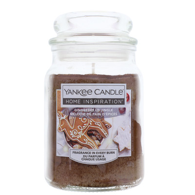 Yankee Candle Gingerbread Jingle Lebkuchen Jingle Duftkerze im Glas 538g