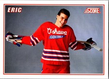 1990-91 Score American #B5 Eric Lindros Eric Lindros Bonus Cards