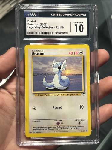 Dratini graded CGC 10 for sale on eBay