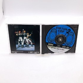 Sega Saturn Gun Controller Virtua Cop 2 HSS-0152 Lot of 2 CRT TV only Tested