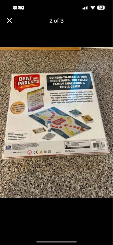 Beat the Parents Family Board Game New - Image 2 of 3