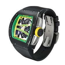 Richard Mille RM 61-01 Watch 50MM Transparent No Markers Dial Ceramic 2
