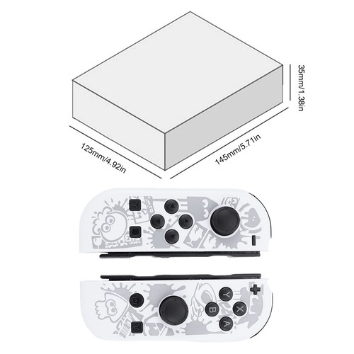 Juego de 2 mandos Joy Con para Nintendo Switch - gamepad inalámbrico izquierdo y derecho - Imagen 310 de 336