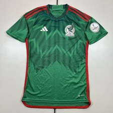 Adidas Mexico National Football Team Kit 2022 World Cup Soccer Jersey Size Small