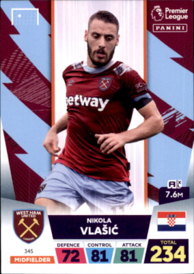 Panini Premier League 22/23 # 345 - Nikola Vlasic - Team Mate