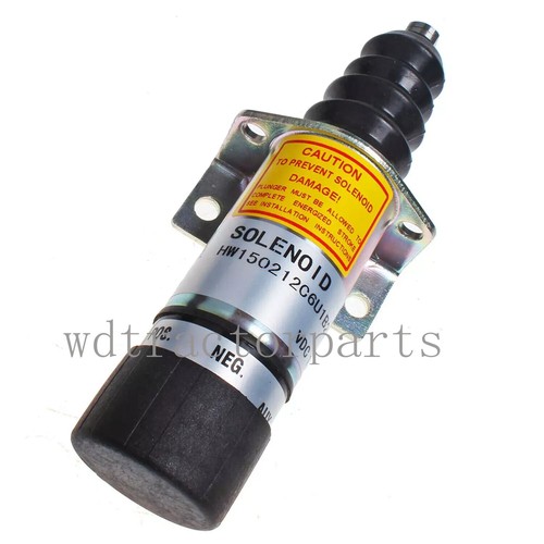 366-06845 12V Shut Off Solenoid Valve Fits For Woodward Lister Petter Engine - Picture 2 of 6
