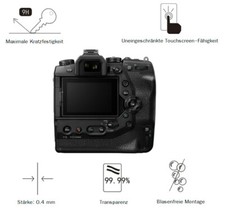 Olympus OM-D E-M1X 0.4 mm Adhesion Display Protection Glass Film LC7689