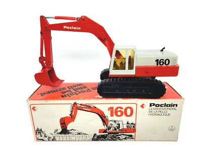 Poclain 160 Excavator - Conrad 1:50 Scale Diecast Model #2897