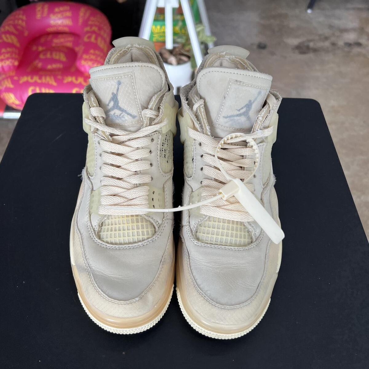 Off White x Nike Air Jordan 4 Sail | eBay Off White x Nike Air Jordan 4 Sail | eBay
