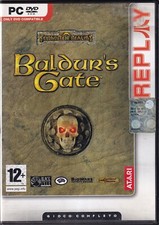FORGOTTEN REALMS BALDUR'S GATE PC RETRO GAME REPLAY con Libretto ITA M06646
