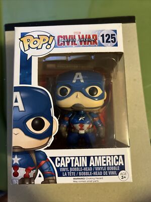 Funko Pop Marvel Captain America Civil War 125