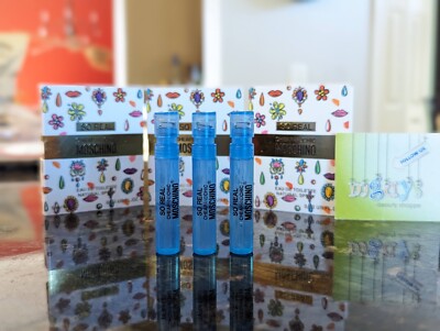 3 x MOSCHINO So Real CHEAP AND CHIC Eau de Toilette 0.03 oz / 1 ml  SAMPLES