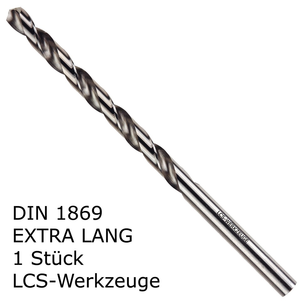 2x Spiralbohrer 10mm M35 HSS Von Sourcing Map – 130 Mm Lang Für Metall, Holz & Mehr
