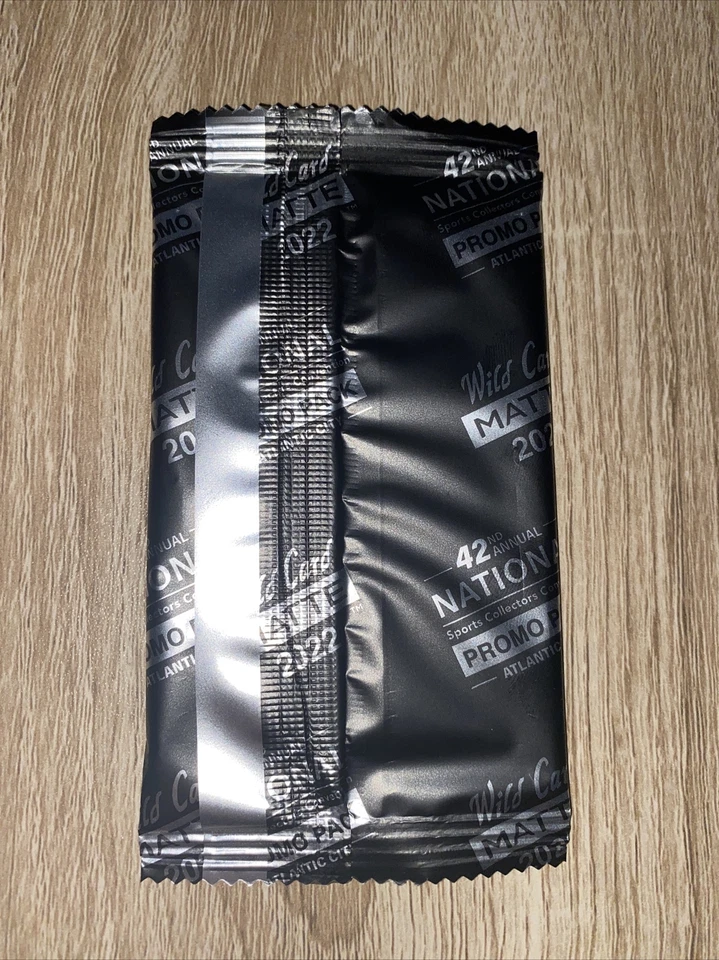 2022 Wild Card Matte National Convention - (1) Sealed Black Promo Pack HOT - Image 2 of 2